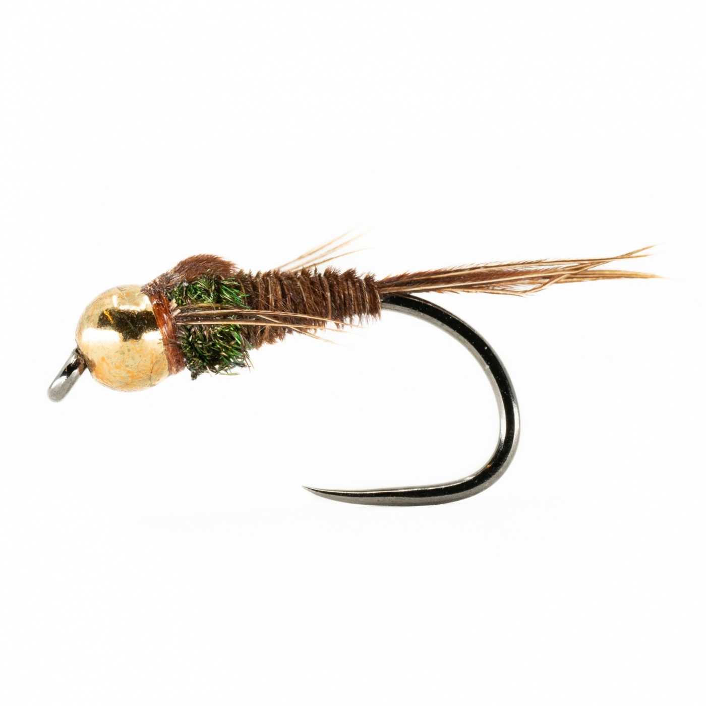 Caledonia Flies Gold Bead Ptn Barbless #18 Fishing Fly